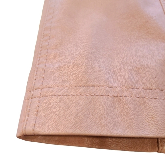 FREE PEOPLE Modern Femme Vegan Suede Mini Skirt, Size XXS - Picture 4 of 13